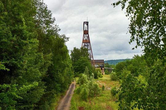 Puit Simon Old Coal Mine Disused Forbach Lorraine France