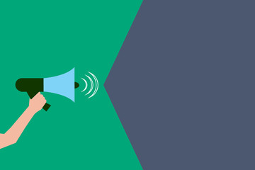 Flat design business vector illustration concept. Business ad for website and promotion banners. empty social media copy space text for your own texts Template art esp isolated promoting Service