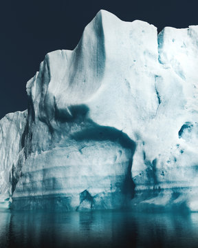 Iceberg in bay