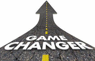 Game Changer New Rules Approach Plan Road Arrow 3d Illustration