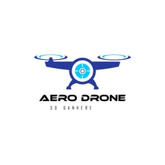 aero drone logo template