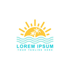 island vector design