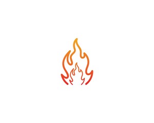 Fire flame logo