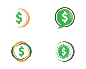 Money vector icon illustration