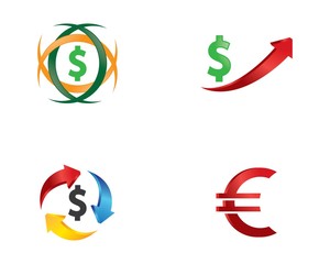 Money vector icon illustration