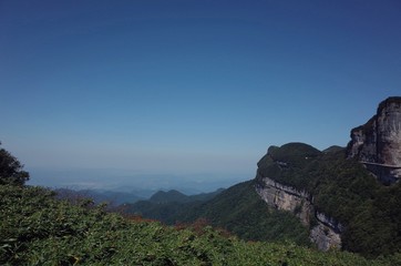landscape with mountain