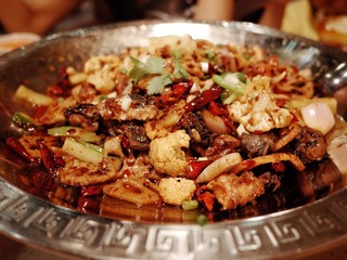 chicken with rice and vegetables