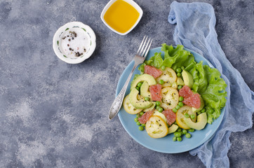 Salad of fresh vegetables