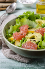 Salad of fresh vegetables