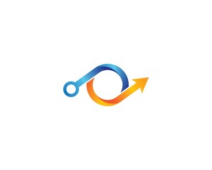 Infinity vector icon illustration