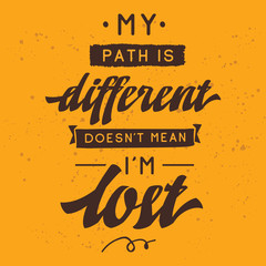 Obraz premium Typography for t shirt or sweatshirt printing and embroidery. Print for tee. Inspirational quote, motivation.
