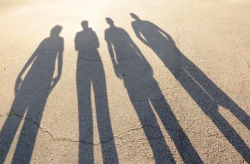 man walking on the road