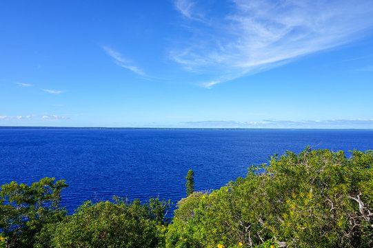 Tropical Lifou Island In The Sea