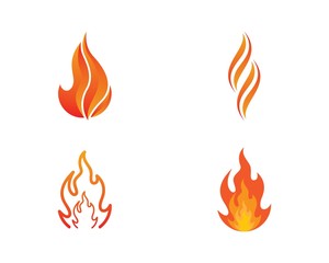 Fire flame logo