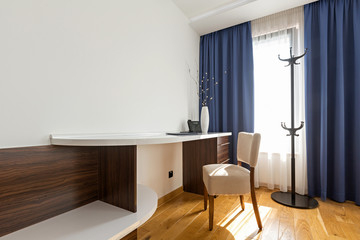 Hotel room interior