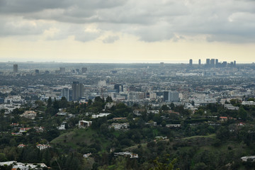 Fototapeta na wymiar Los Angeles sightseeing