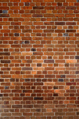 brick wall, Background of old vintage brick wall