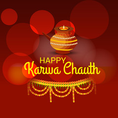 Happy karwa Chauth Celebration.
