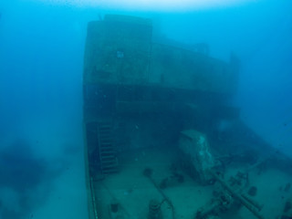 The wreck of the Libyan tanker Um El Faroud in Malta