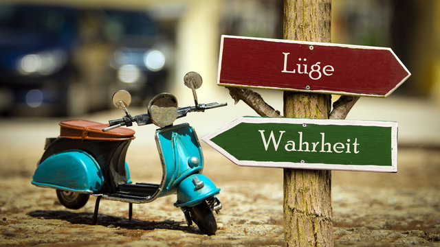 Schild 368 - Wahrheit