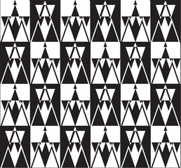 Fototapeta premium Seamless geometric pattern background with triangulars. White and blue texture. Graphic modern pattern.Can be used for fabric, wallpaper, packaging.
