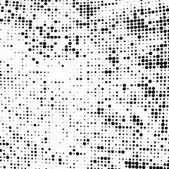 Halftone texture black and white