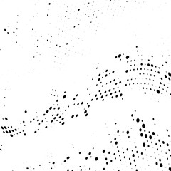 Fototapeta premium Halftone texture black and white