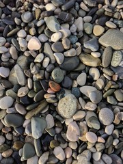 pebbles on the beach