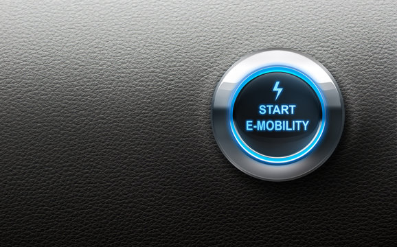 Start-Button E-Mobility Querformat