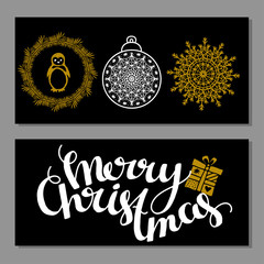 Christmas banners