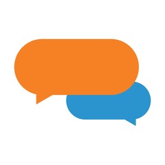 Message Bubbles Icon, Chat Icon, Dialogue icon