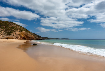 Fototapeta na wymiar Beautiful beach Praia das Furnas