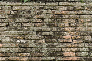 Old brick wall texture. Abstract grunge background.