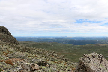 Prestholtskarvet in norway height 1863 meter