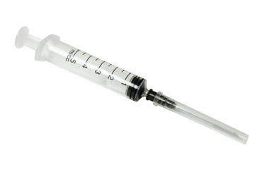 Fototapeta premium Disposable syringe