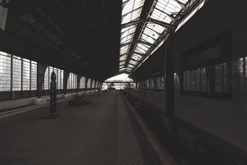 train station