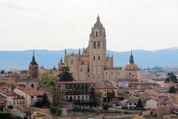 Obraz premium Cathedral de Segovia, Spain