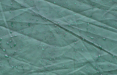 .awning, raindrops on fabric, texture, rain tent bad weather, water, draining