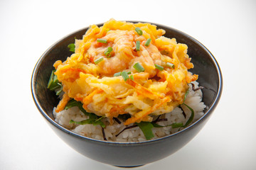 かき揚げ丼