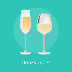 Drink Types White Wine Champagne Classical Alcohol