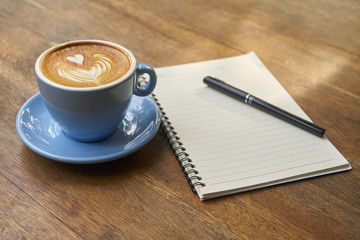 Morning and Working with Coffee