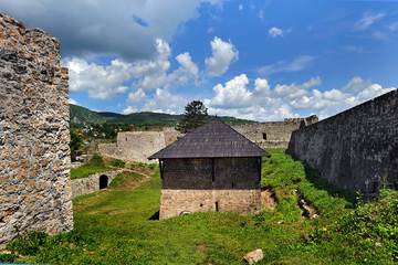 Obraz premium Festung Jajce, Bosnien