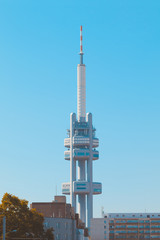 Television tower in the city of Prague