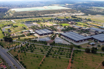 Fototapeta na wymiar Aerial view Gauteng