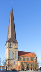Fototapeta na wymiar Petrikirche Rostock