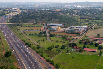 Aerial view Pretoria, Gauteng