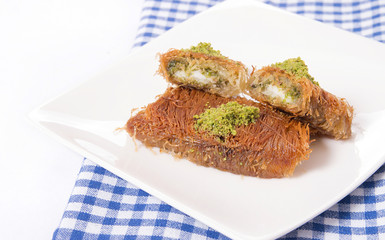 turkish kadayif portion