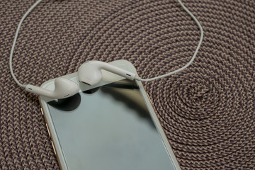 Stereo Earphone jack connect to smartphone.