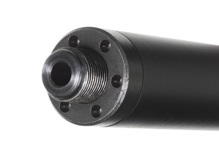 Threaded gun barrel