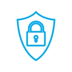 Home secure icon. Vector illustration